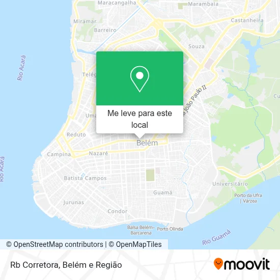 Rb Corretora mapa