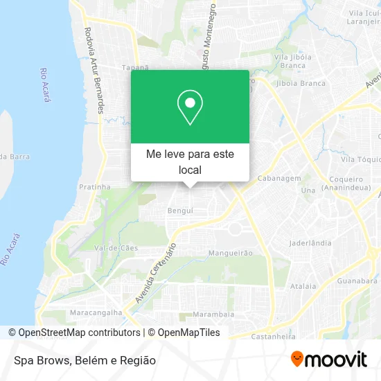 Spa Brows mapa