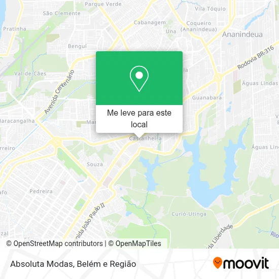 Absoluta Modas mapa