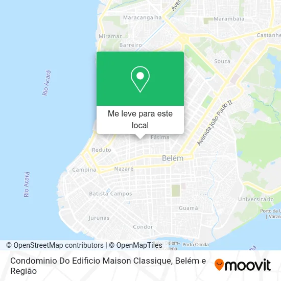 Condominio Do Edificio Maison Classique mapa