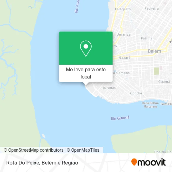 Rota Do Peixe mapa