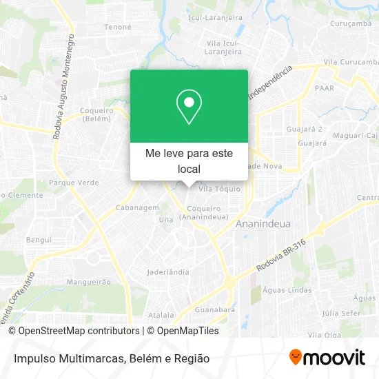 Impulso Multimarcas mapa