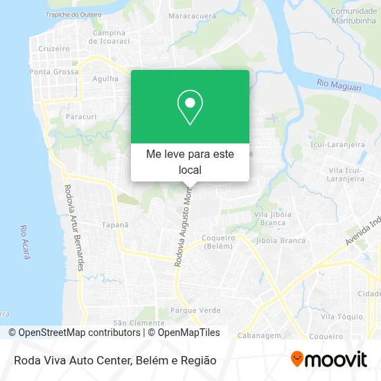Roda Viva Auto Center mapa