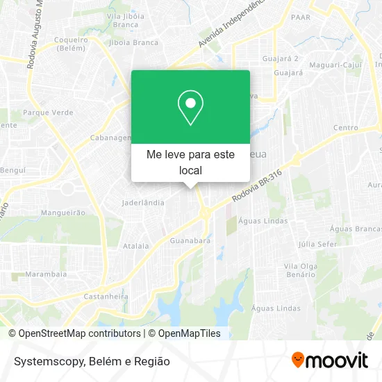 Systemscopy mapa