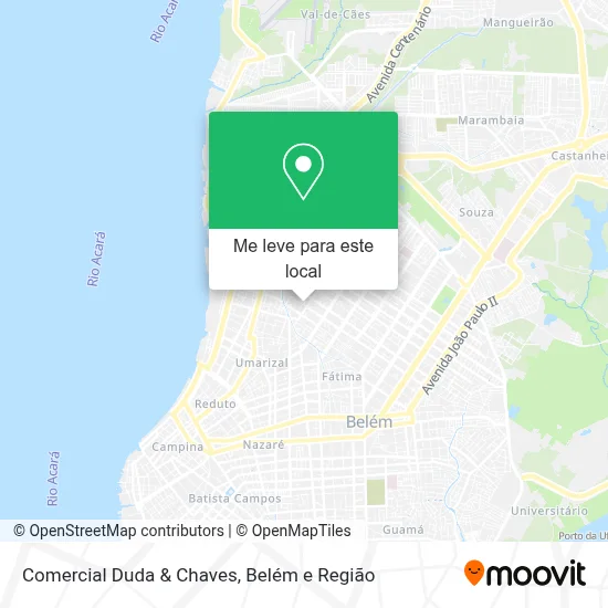 Comercial Duda & Chaves mapa
