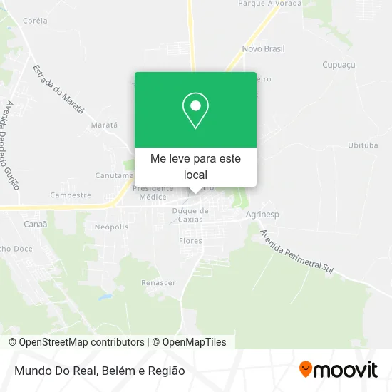 Mundo Do Real mapa