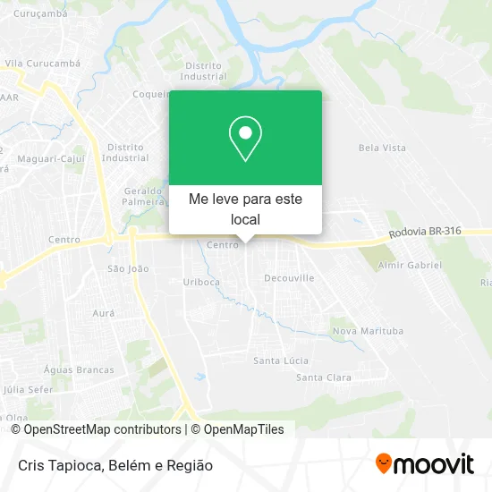 Cris Tapioca mapa