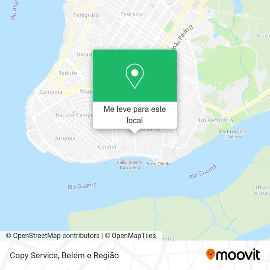 Copy Service mapa