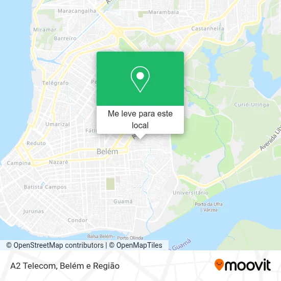 A2 Telecom mapa