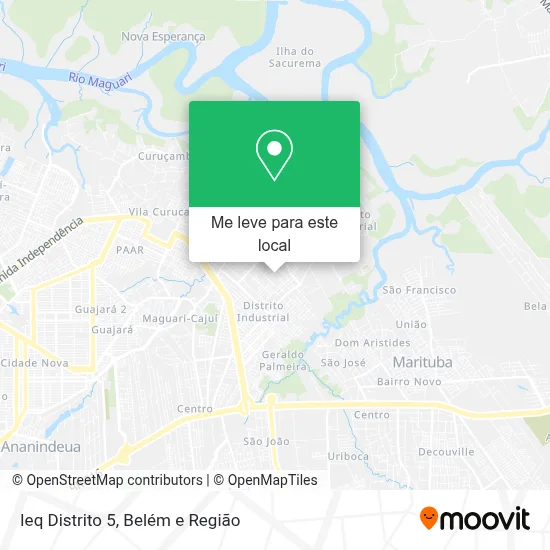Ieq Distrito 5 mapa
