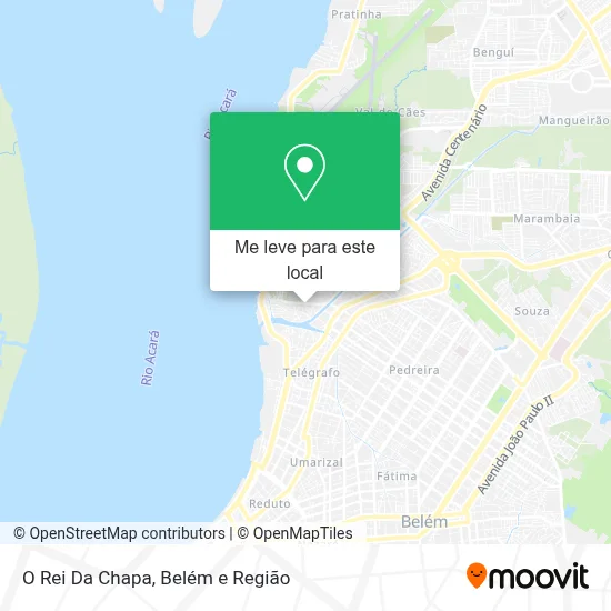 O Rei Da Chapa mapa