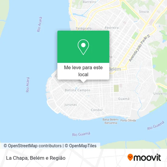 La Chapa mapa