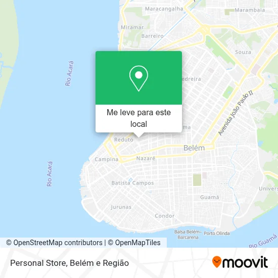 Personal Store mapa