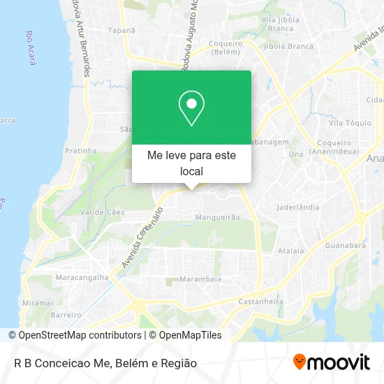 R B Conceicao Me mapa