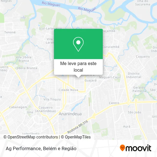 Ag Performance mapa