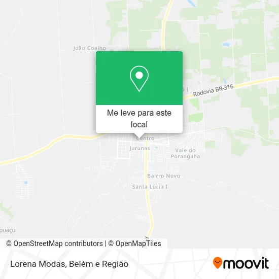 Lorena Modas mapa