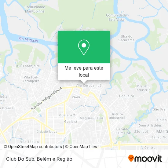 Club Do Sub mapa