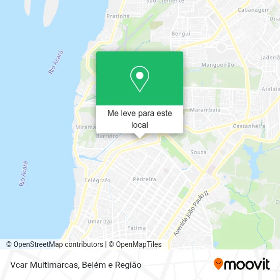 Vcar Multimarcas mapa