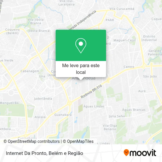 Internet Da Pronto mapa