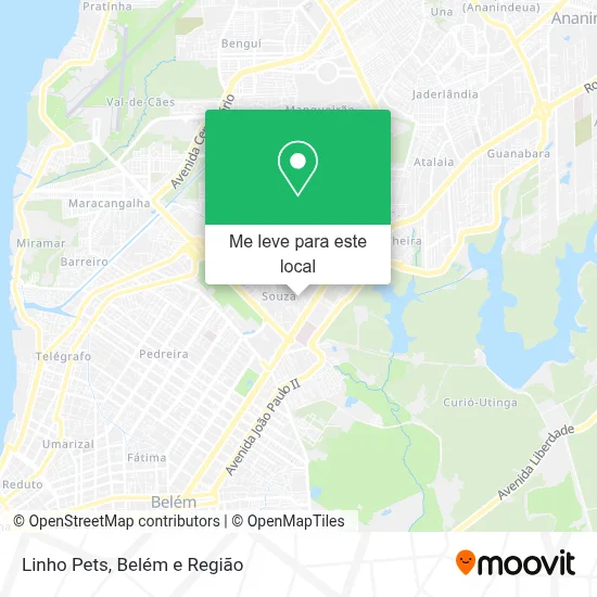 Linho Pets mapa