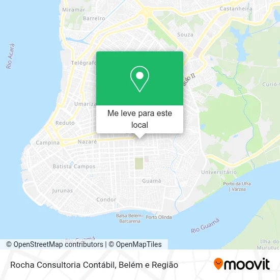 Rocha Consultoria Contábil mapa