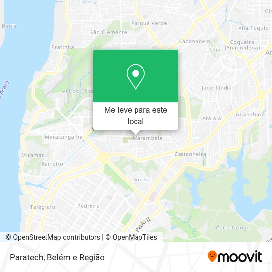 Paratech mapa