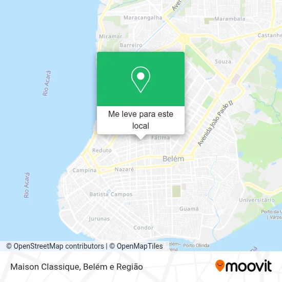 Maison Classique mapa
