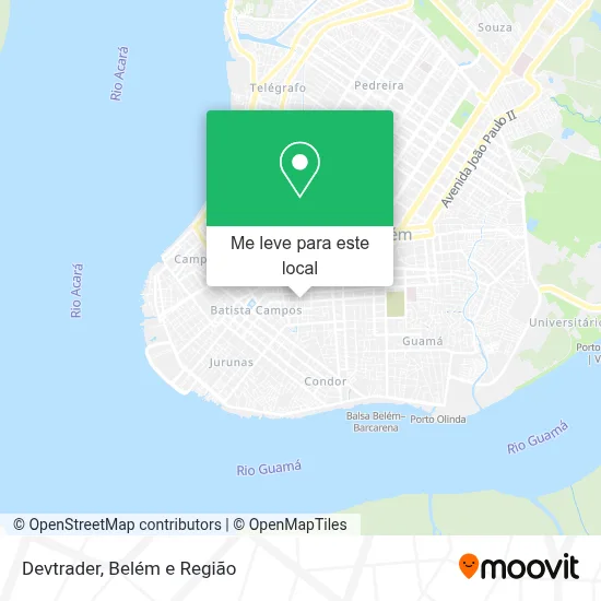 Devtrader mapa