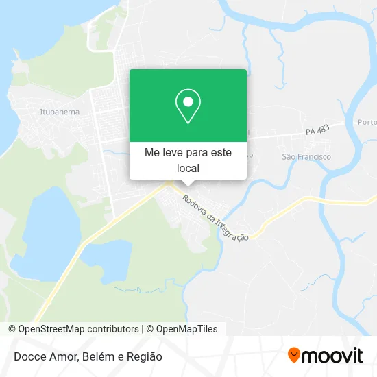 Docce Amor mapa