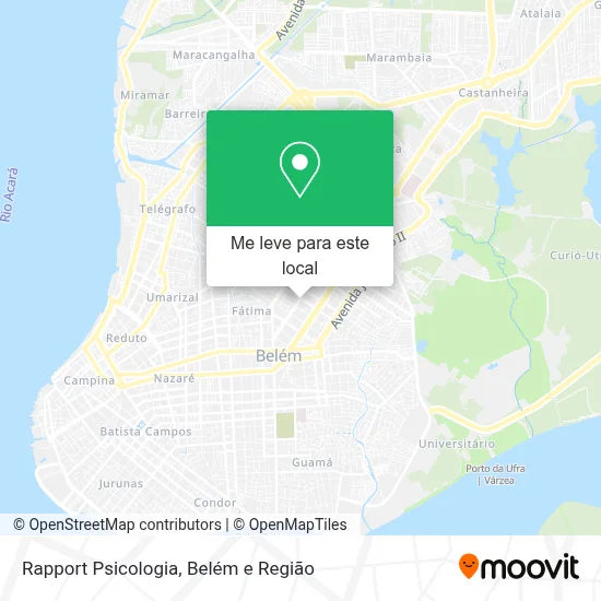 Rapport Psicologia mapa