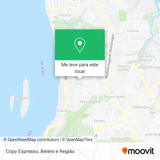 Copy Expresso mapa