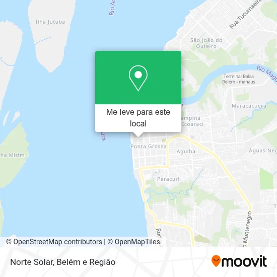 Norte Solar mapa