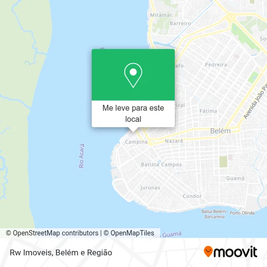Rw Imoveis mapa