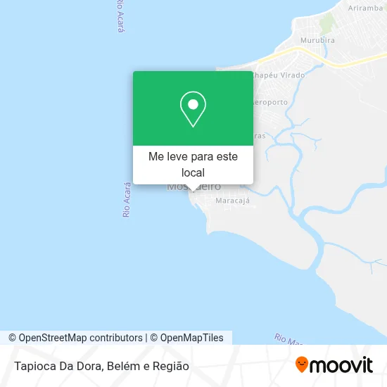 Tapioca Da Dora mapa