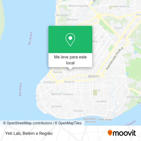 Yeti Lab mapa