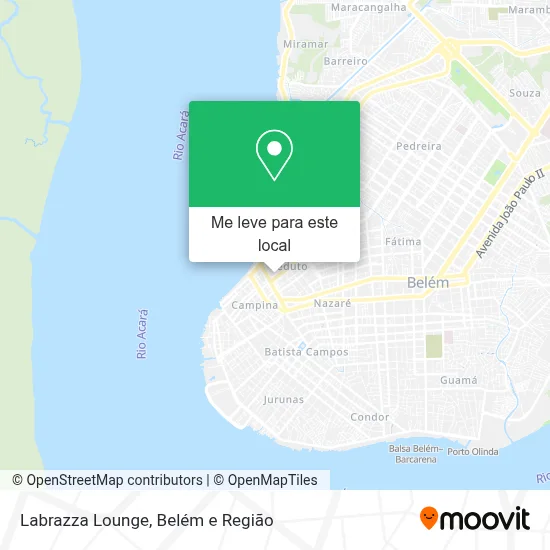 Labrazza Lounge mapa