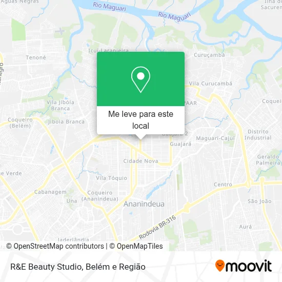 R&E Beauty Studio mapa