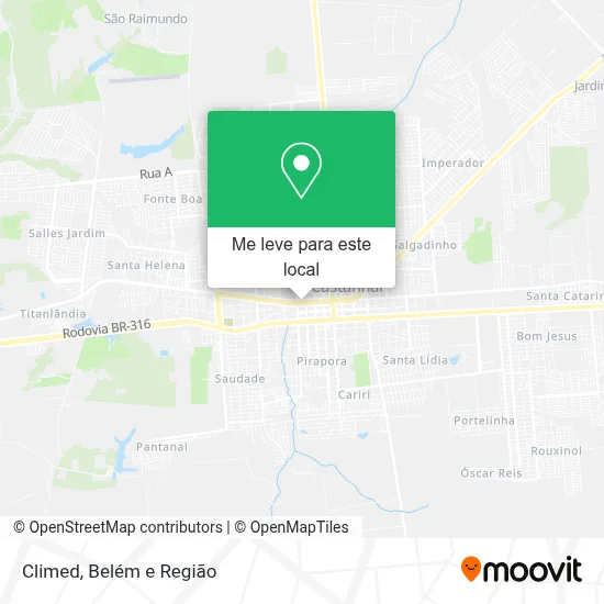 Climed mapa