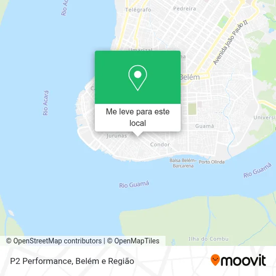 P2 Performance mapa