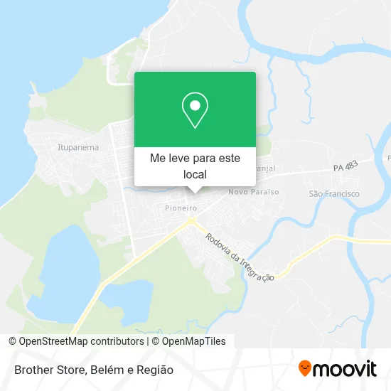 Brother Store mapa