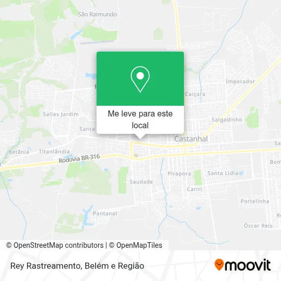 Rey Rastreamento mapa