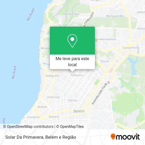 Solar Da Primavera mapa