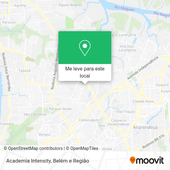 Academia Intensity mapa