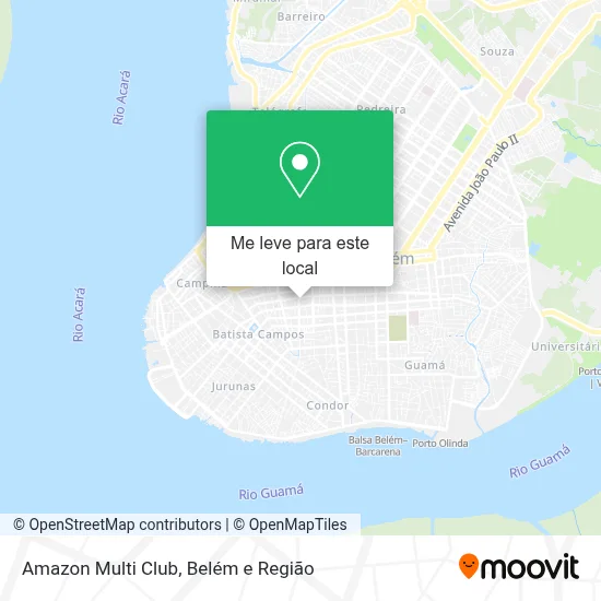 Amazon Multi Club mapa
