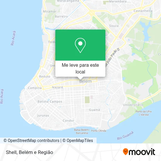 Shell mapa