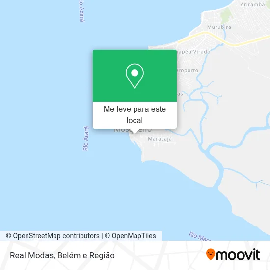Real Modas mapa