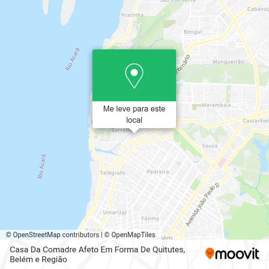 Casa Da Comadre Afeto Em Forma De Quitutes mapa
