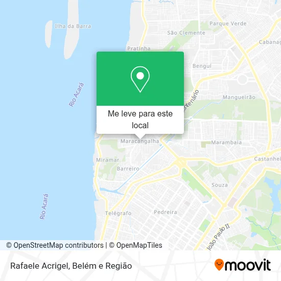Rafaele Acrigel mapa