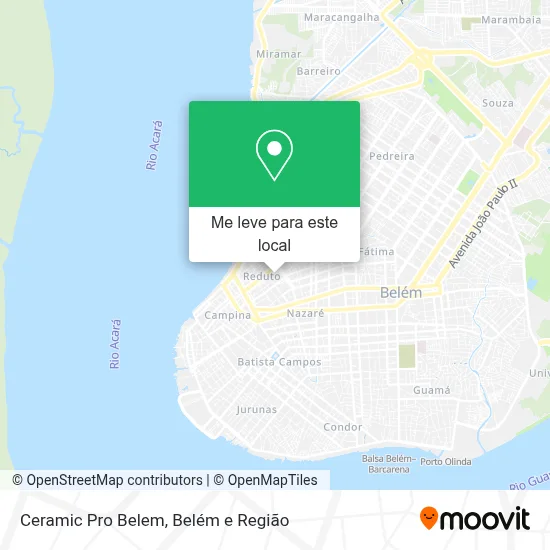 Ceramic Pro Belem mapa
