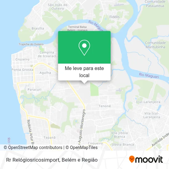 Rr Relógiosricosimport mapa